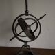 XXXL lamp 1960 neo-classical brutalist Astrolabe in iron by JP Ryckaert