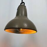 Holophane vintage industrial pendant light