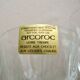 Suite de 6 verres Arcoroc