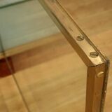 Display Cabinet in Brass and Elm – 1950