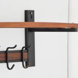 Vintage 1950s Scandinavian coat rack / hat rack