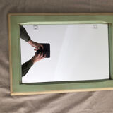 Wooden mirror