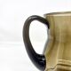 Brown Pressed Glass Jug