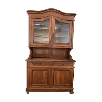 Antique 2-part walnut sideboard