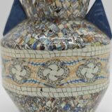 Gerbino vallauris art deco vase with propellers