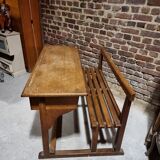 Double school desk