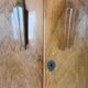 Superb English Art Deco wardrobe in burr walnut – 1930s