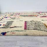 Handmade Moroccan Berber carpet 217 x 149 CM