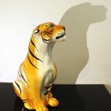 Ceramic tiger, Italy, 1970