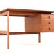 Bureau pour femme Gasvig / GV Møbler - design danois - teck - moderne du milieu du siècle