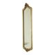 Narrow Classic Vintage Mirror, Baroque Style, Gold, 72cm