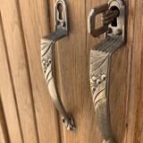 Parisian wardrobe raw wood 1920