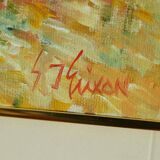 Coastal landscape by Gunnar Ingemar Erixon, 1992