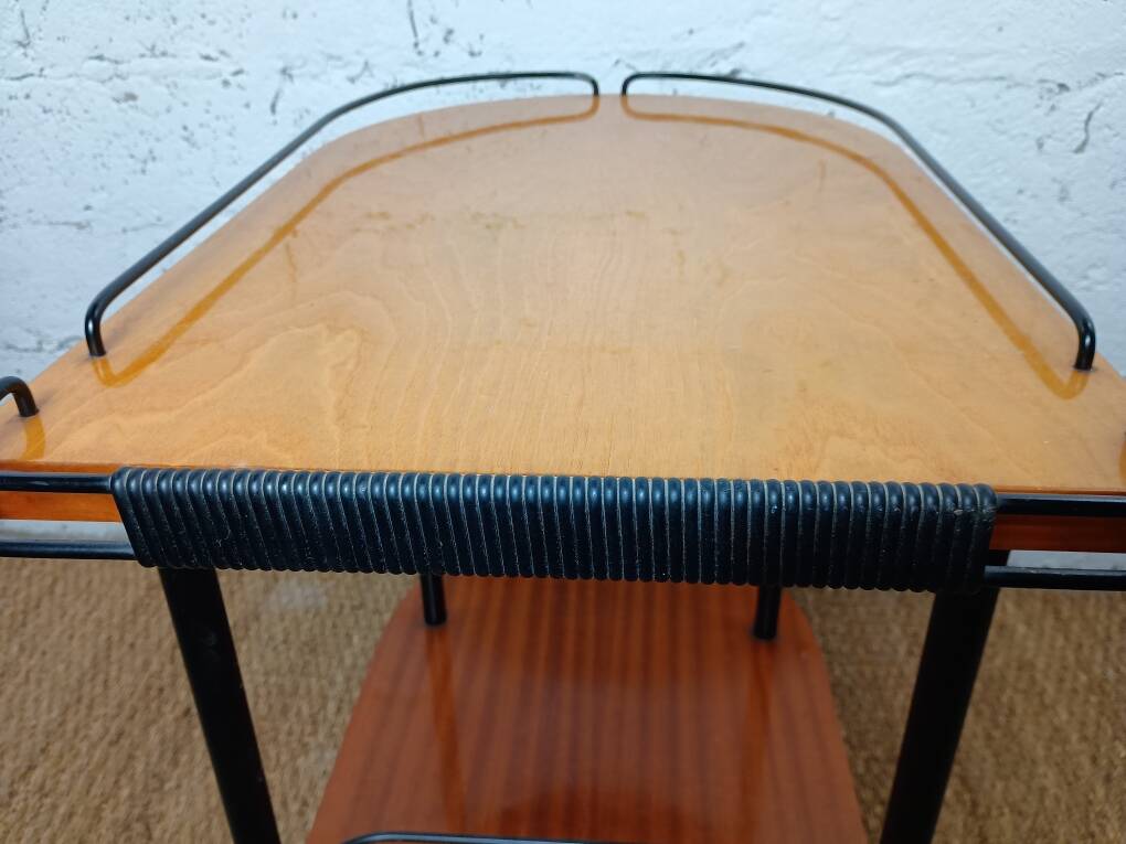 1950s/60s rolling dessert trolley