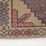 Tapis oriental persan vintage terracotta