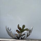 Designer metal fruit bowl