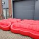 Ligne Roset - (6) pumpkin 3-seater sofa by Pierre Paulin