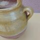 Antique handmade ceramic goat