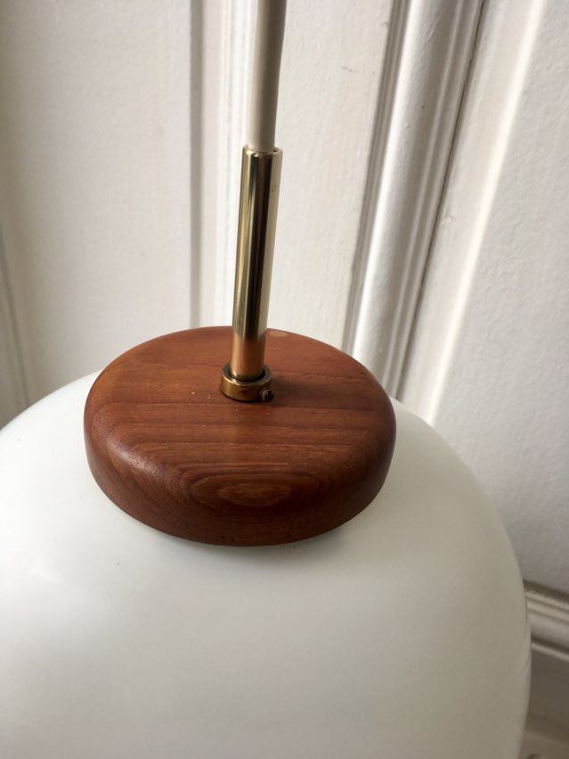 Danish opal hanging lamp 60
