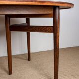 Very large Danish extendable dining table in rosewood model 212 by Arne Vodder for Sibast