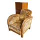 Art deco club armchair
