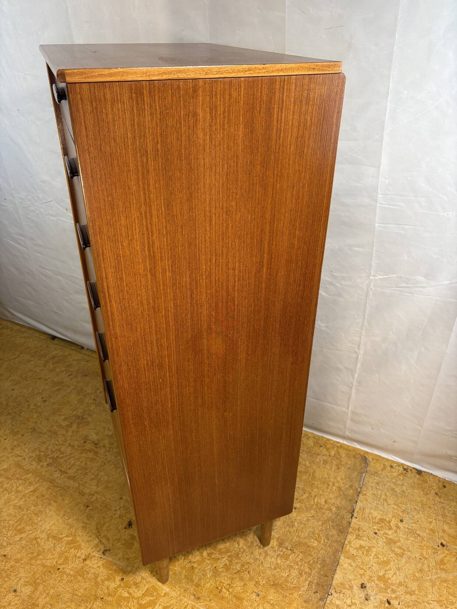 Vintage Austinsuite Teak Chest of Drawers 1960 Scandinavian Danish Design