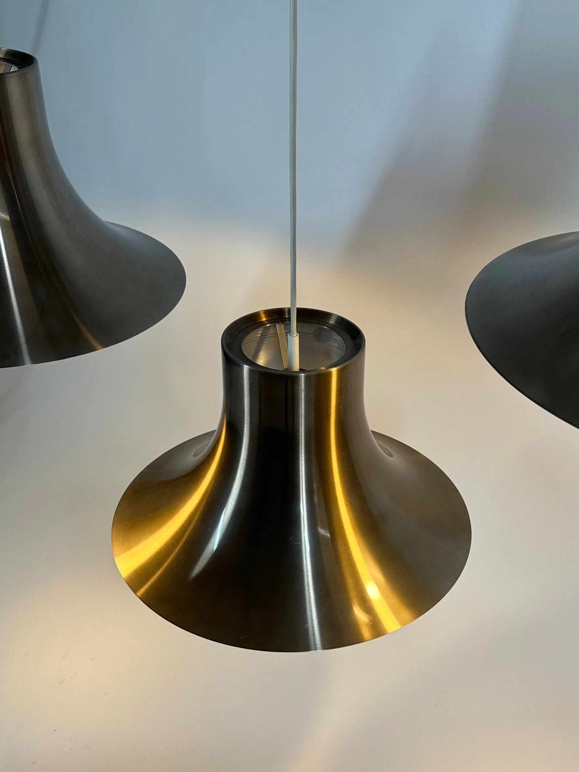3 "Ascot" pendant lights by RAAK Amsterdam, 1960s