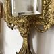 Applique XIXe style Napoléon III en bronze doré avec miroir biseauté