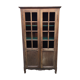Bibliothèque vintage en hêtre à 2 portes