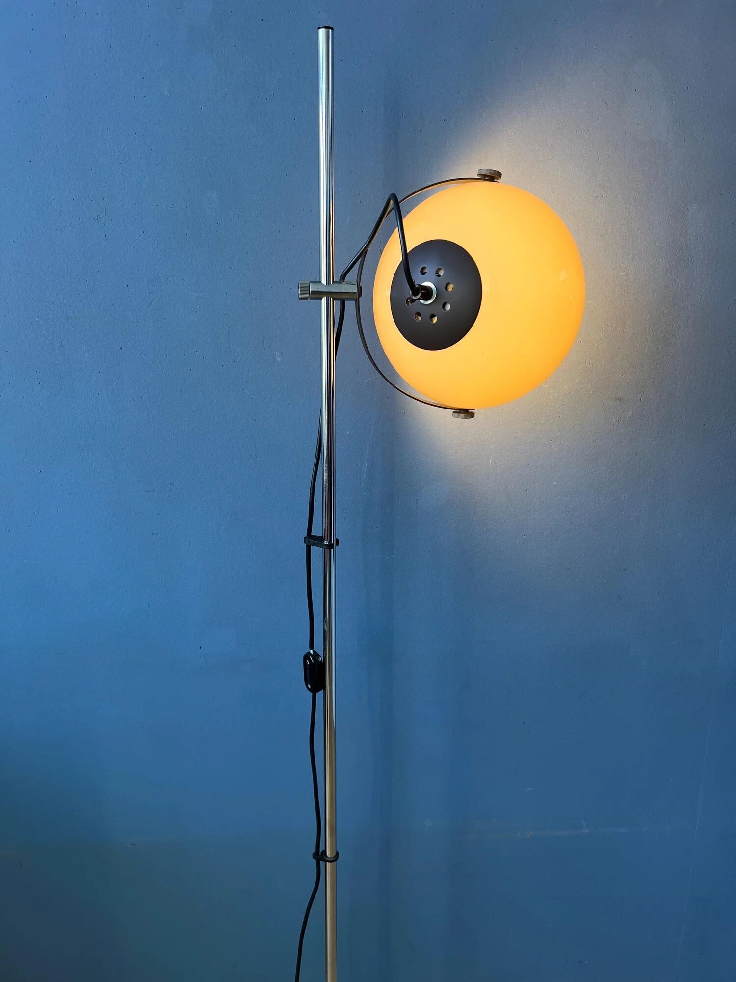 Lampadaire champignon vintage Herda space age