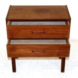 Scandinavian teak and beech commodus, Sweden, 1960