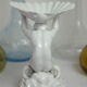 Empty Pocket Shell & Character Porcelain White De Capodimonte Italy XX th