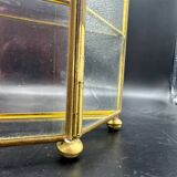 Brass display case