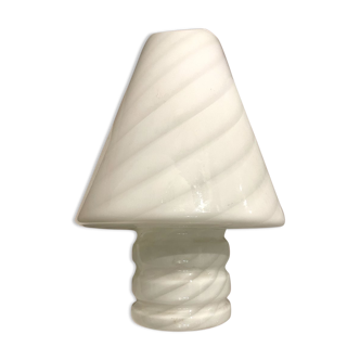 Murano glass swirl table lamp from venini