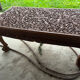 Solid wood coffee table