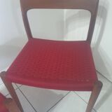 Paire de chaises modèle 75 Niels Otto Moller