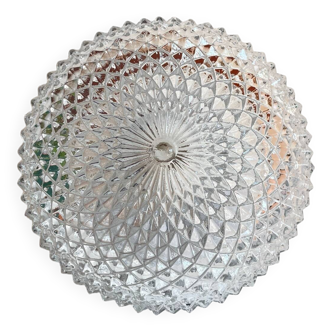 50s semi-crystal ceiling light