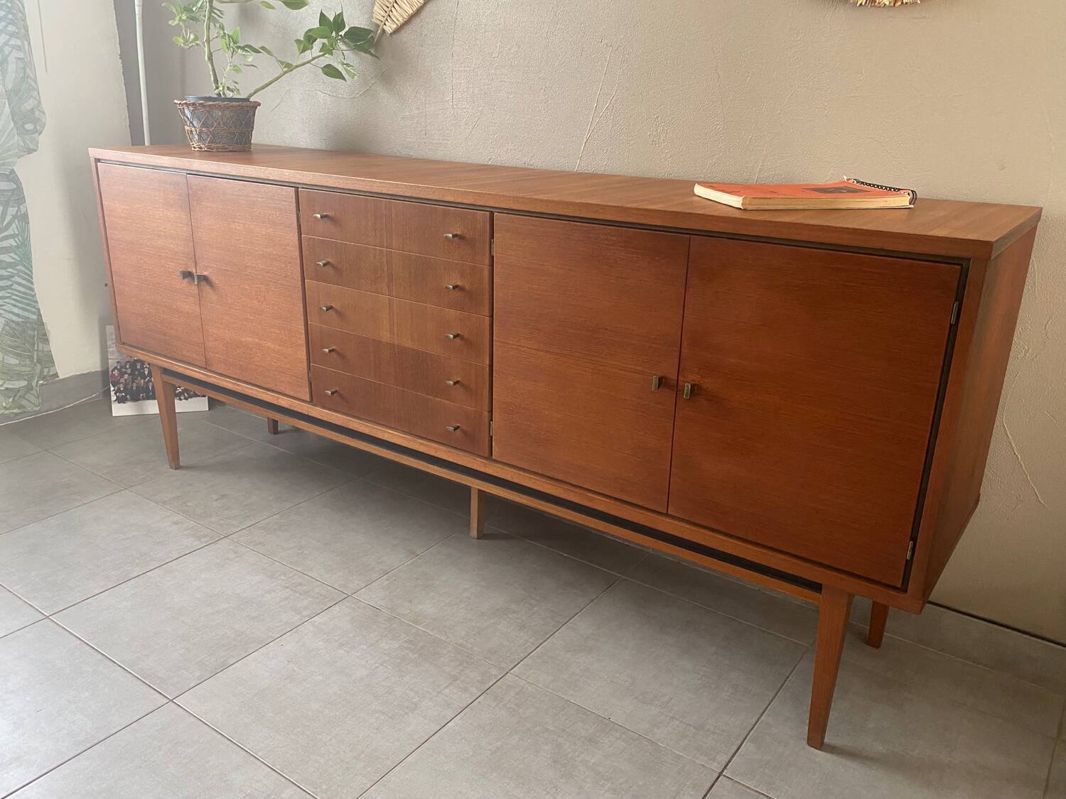 Vintage scandinavian sideboard