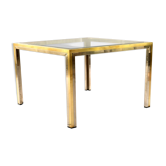 Romeo Rega Square Coffe Table, Italy 1970's