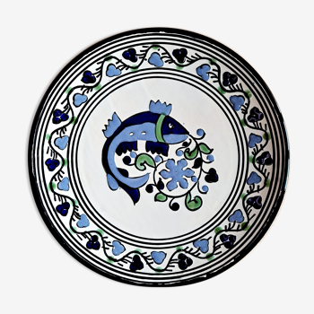 Tunisian dish blue fish