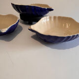 Set of three “Apolia” salad bowl shells