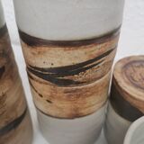 Glazed stoneware service