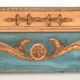 Empire-style painted mirror  47x96cm