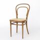 Pair of Vintage Thonet Model 14 Chairs | Radomsko Bentwood Dining Chairs |