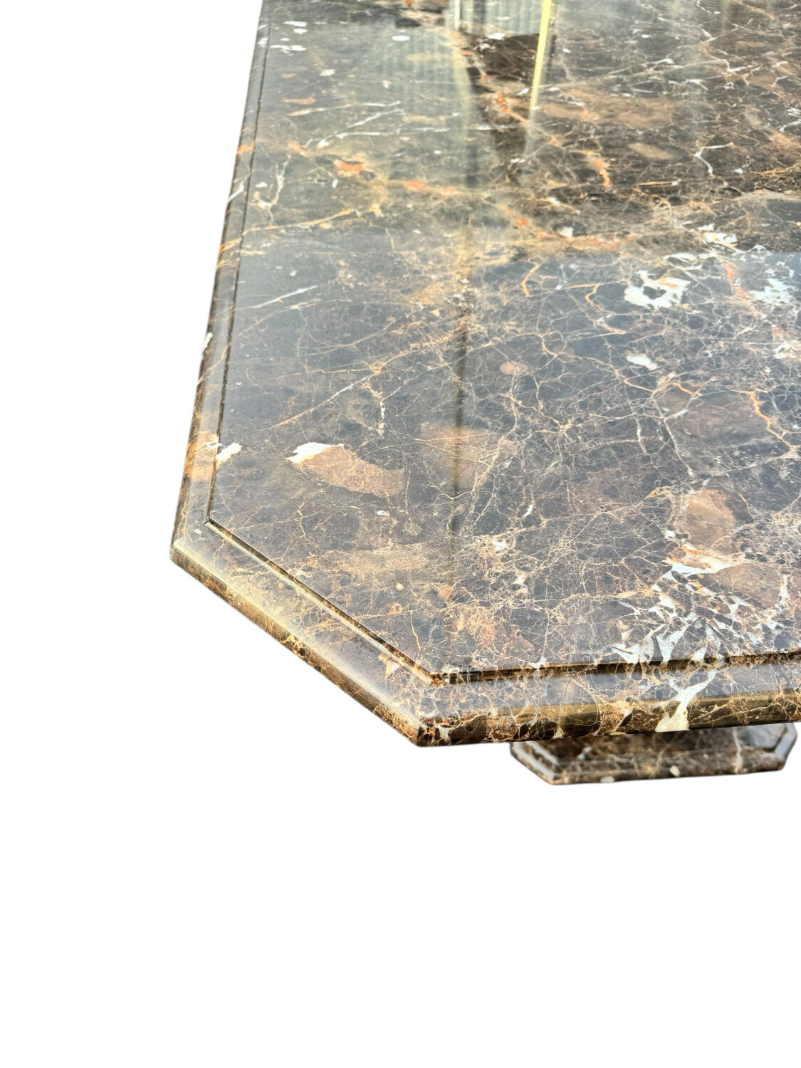 Exceptional marble table – Italian design, 1970s