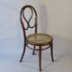 Thonet bistro chair N°20 ca 1868 new canework - rare model from this period -