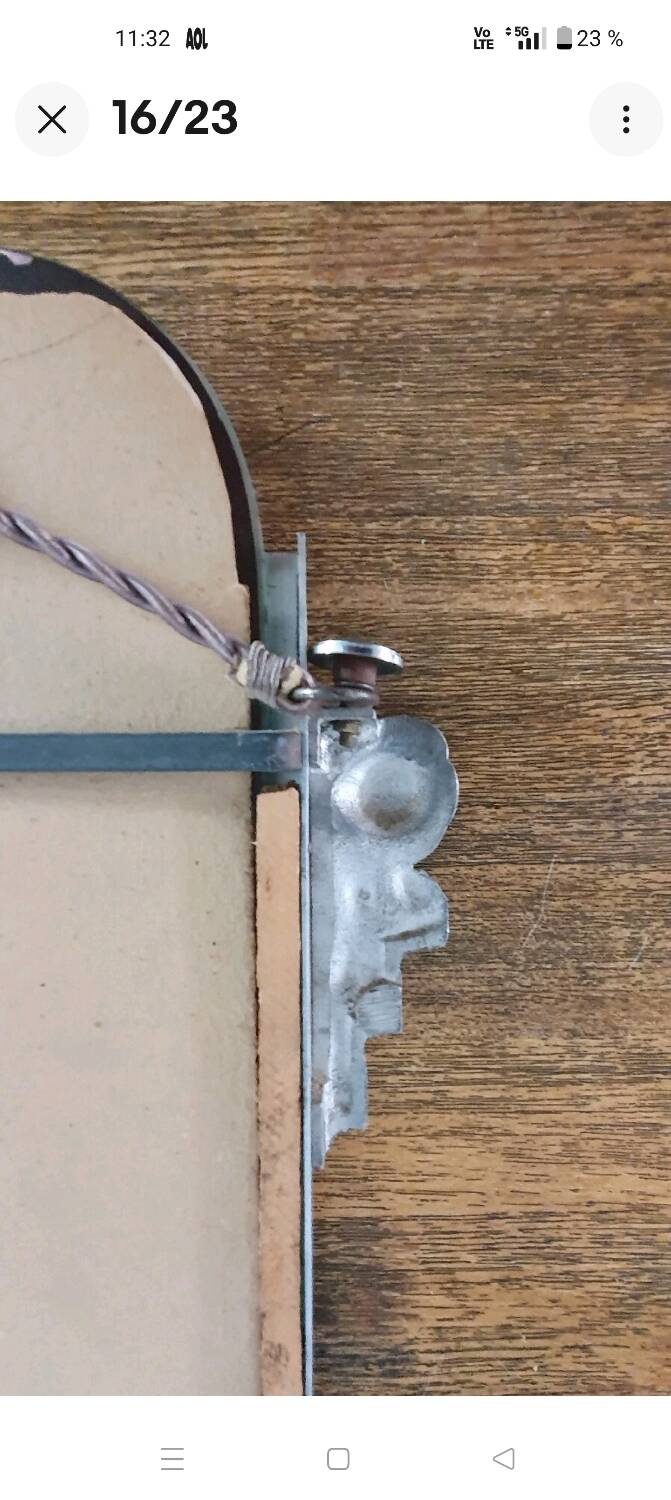 Art Deco wall mirror