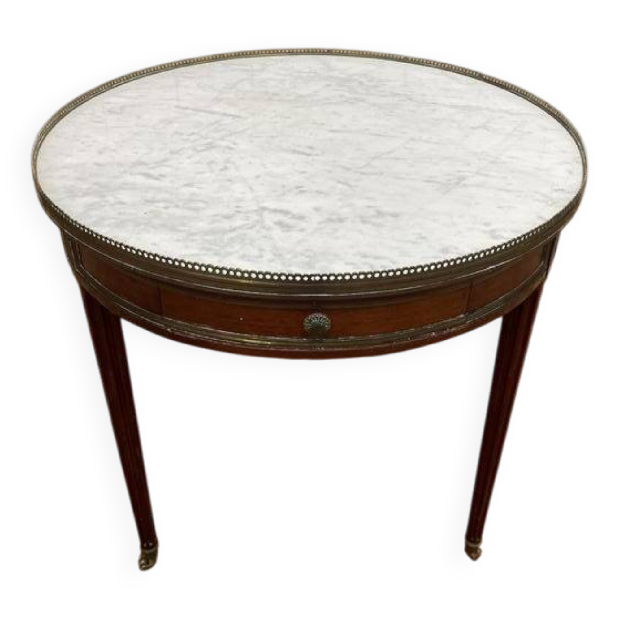 Table bouillotte tripode de style Louis XVI