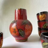 Scheurich German ceramic lemonade set
