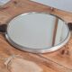 Art deco mirror and ebony tray